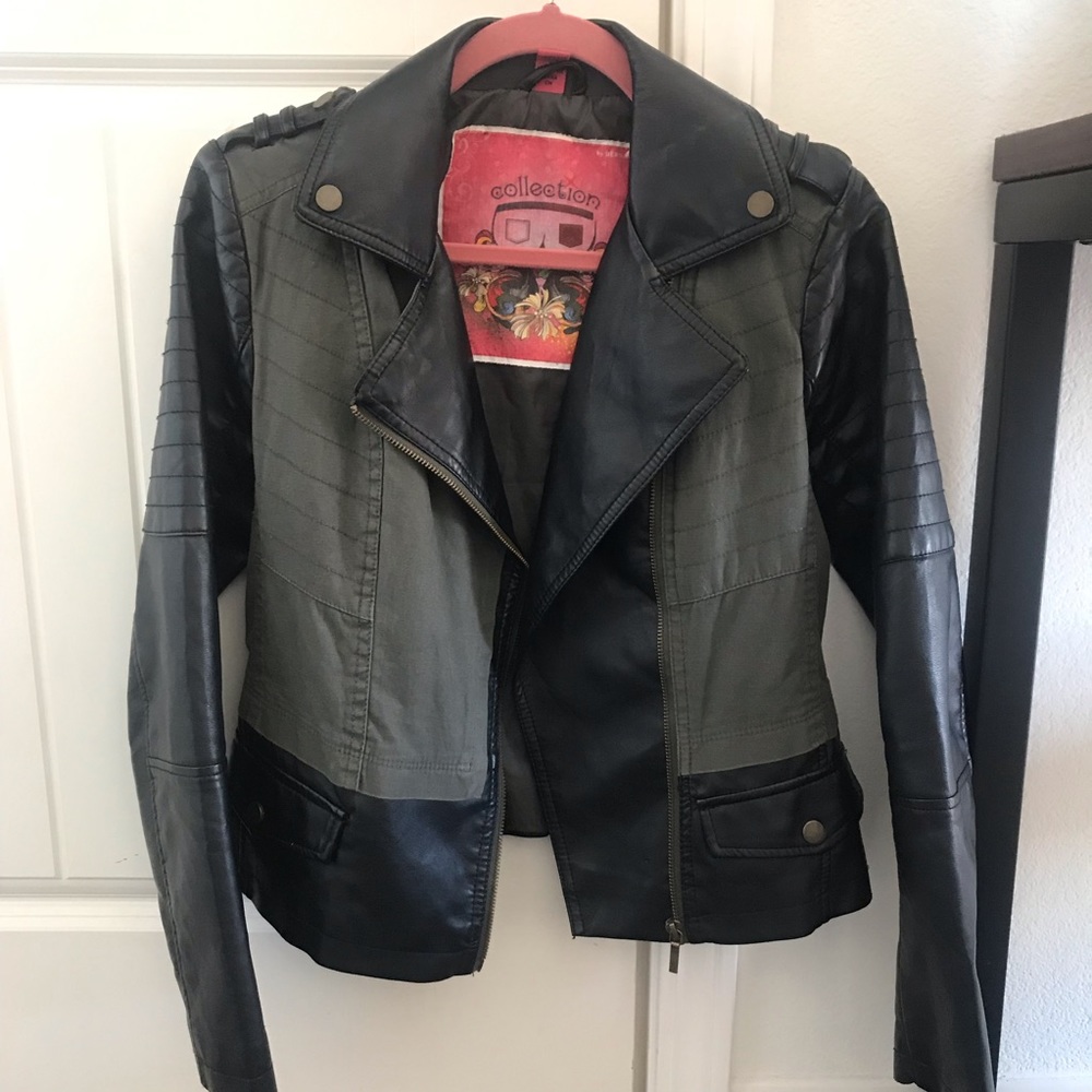 Vegan Leather Jacket